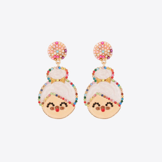 Mrs. Claus Earrings